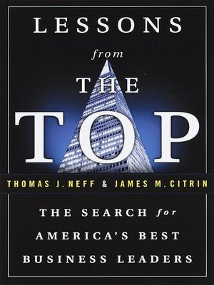 cover image of Lessons from the Top